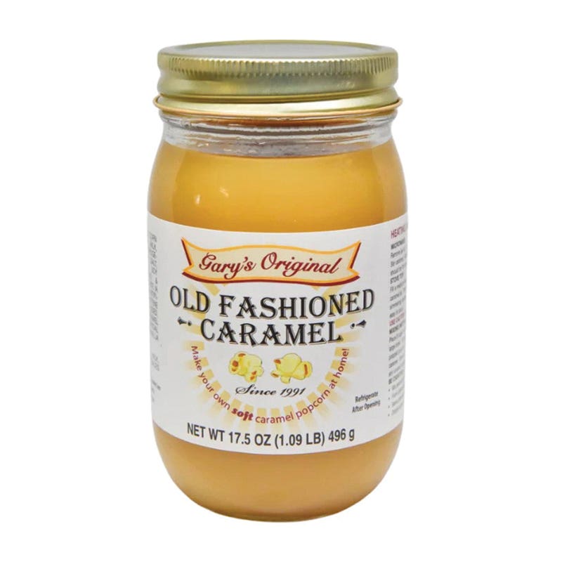 Gary's Gourmet 30 Old Fashioned Caramel, Jar