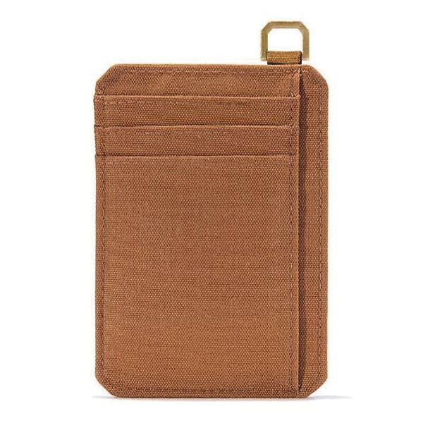 Carhartt Front Pocket Wallet, Men's, One-Size, Carhartt Brown
