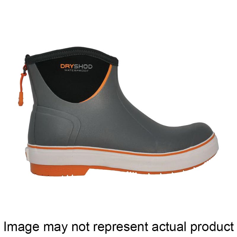 Dryshod West Deck Boots, 8, Navy, Rubber, Insulated: Yes