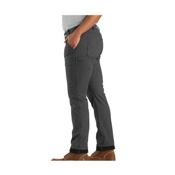 Carhartt Pants, 14, 32-1/2 to 34 in, 31 to 32 in L, Shadow, Relaxed, Regular, Stretchable