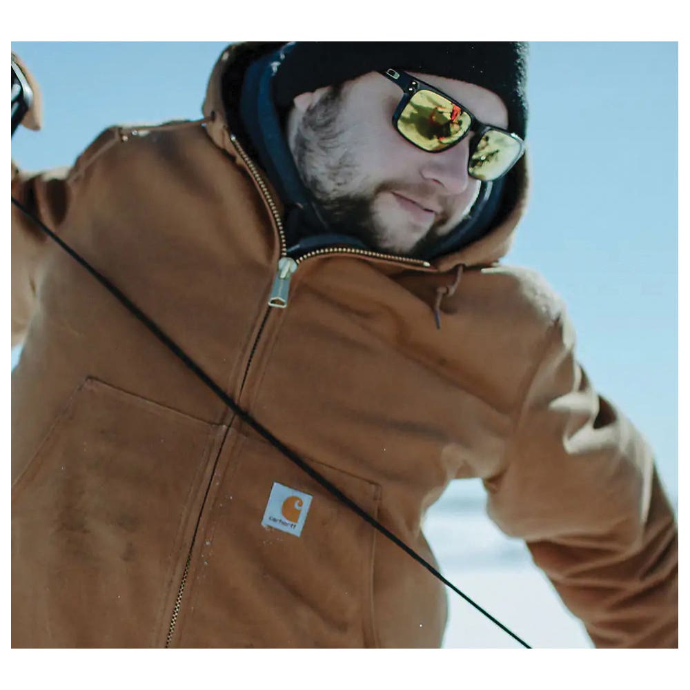 Carhartt Jacket, L, Cotton Duck/Polyester, Gravel, Tall