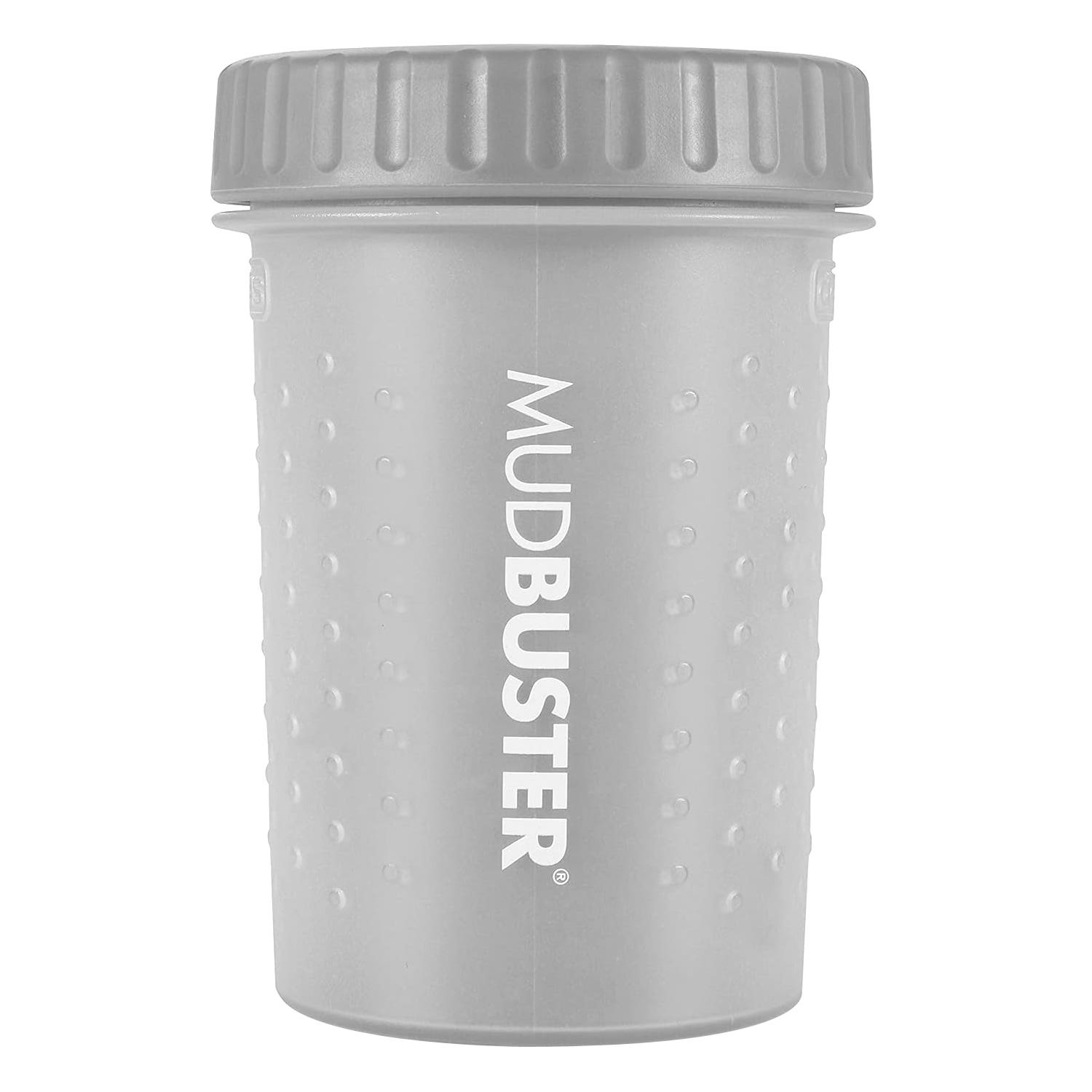 Dexas Mudbuster Series PW710429 Tumbler, Silicone, Gray, Dog
