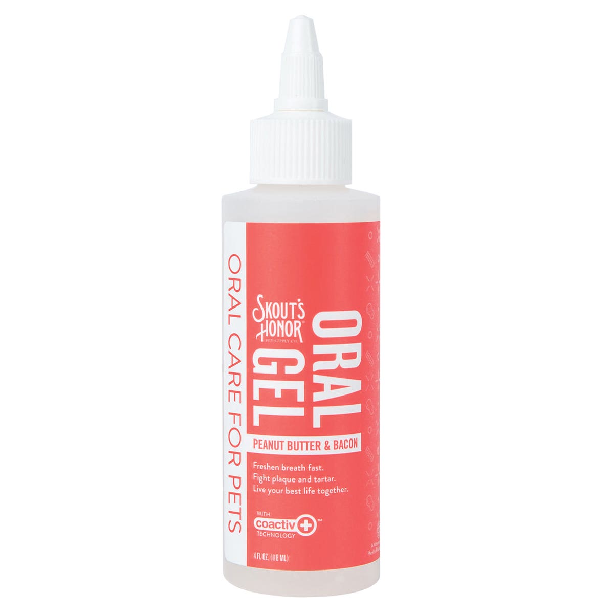 Skout's Oral Gel, Bacon, Peanut Butter, 4 oz