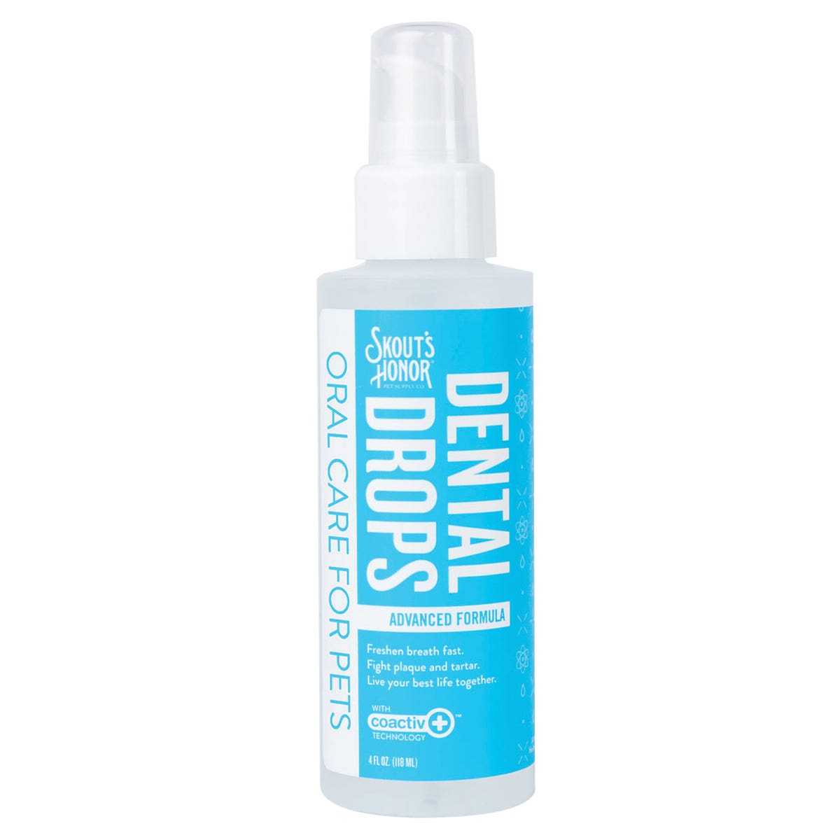Skout's Advanced Formula Dental Drop, Fresh, 4 oz