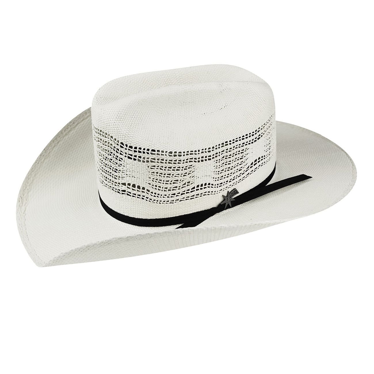 Bailey Desert Breeze Series Hat, 2-Ply Band, Wide Vented, 7 in, Bangora Straw, Ivory