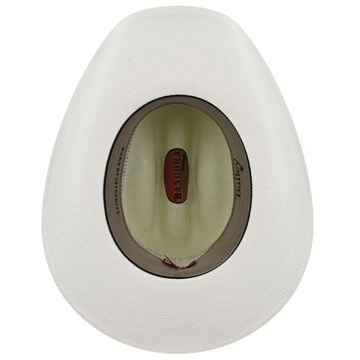 Bailey Desert Breeze Series Hat, 2-Ply Band, Wide Vented, 7 in, Bangora Straw, Ivory