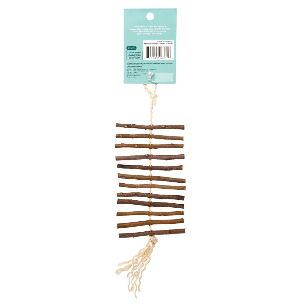 Oxbow Enriched Life Apple Stick Dangly