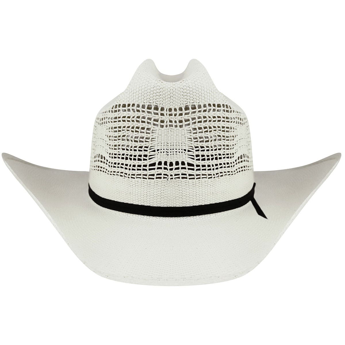 Bailey Desert Breeze Series Hat, Cowboy, Wide Vented Pattern, Women's, 6-7/8 in, Bangora Straw, Ivory