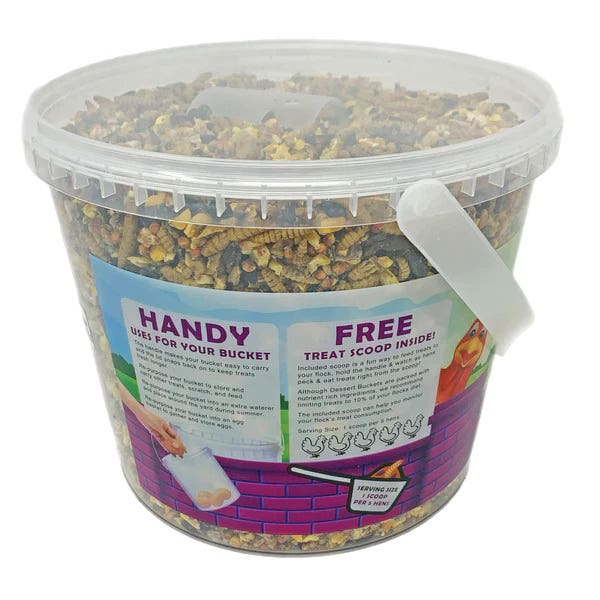 Pecking Order Dessert Grub Toppings, 5 lb Bucket