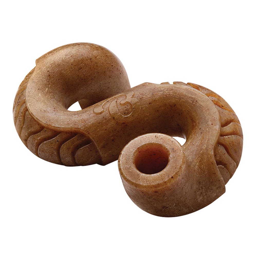 Benebone Dog Toy, L, Beef, Chew, Bone, Nylon/Real Beef Tripe