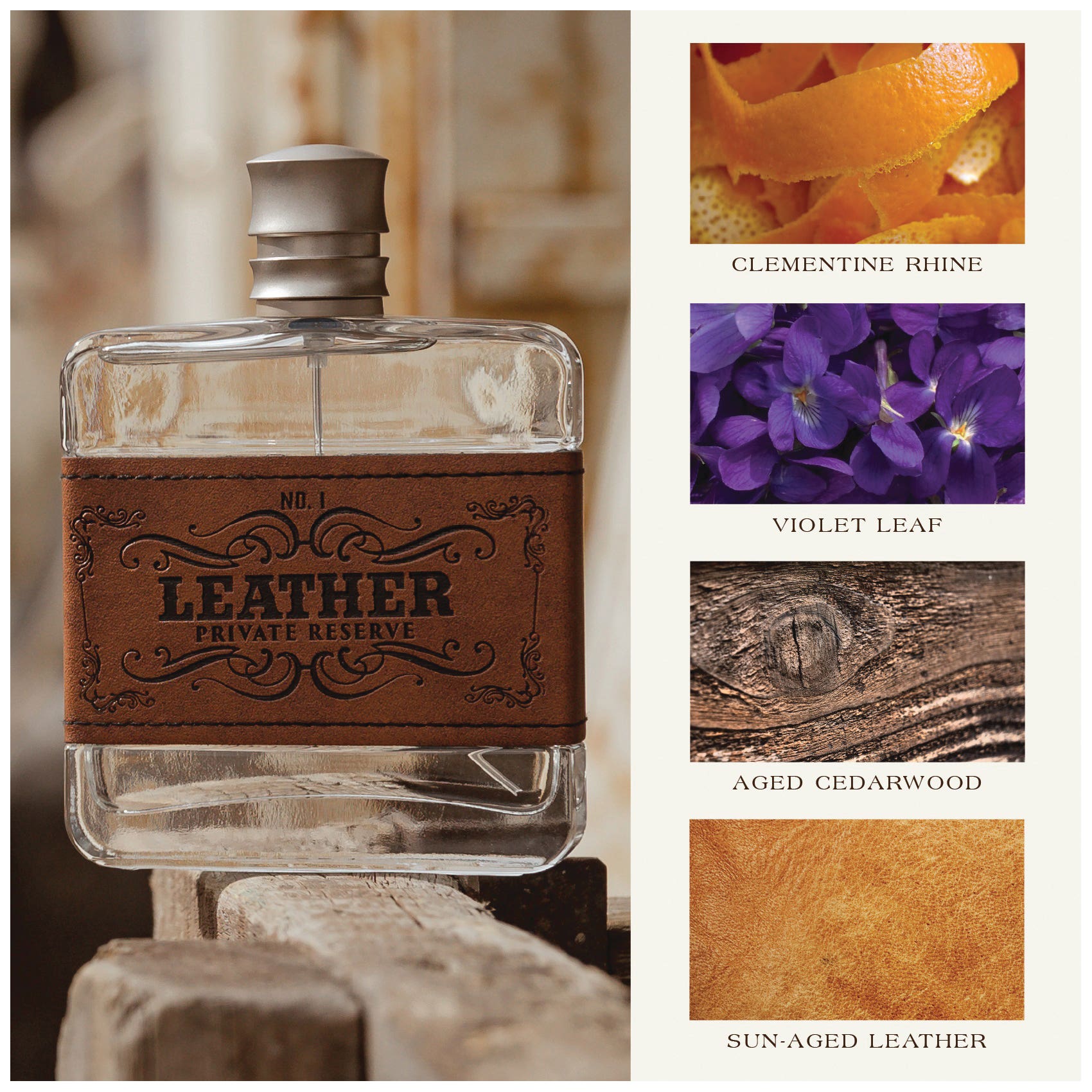Tru Western Leather Series Cologne, Private Reserve, 3.4 oz