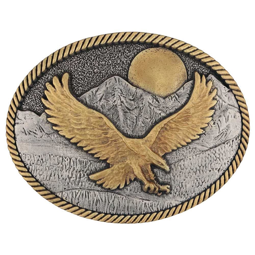 Montana Silversmiths Mountain Majesty Eagle Belt Buckle