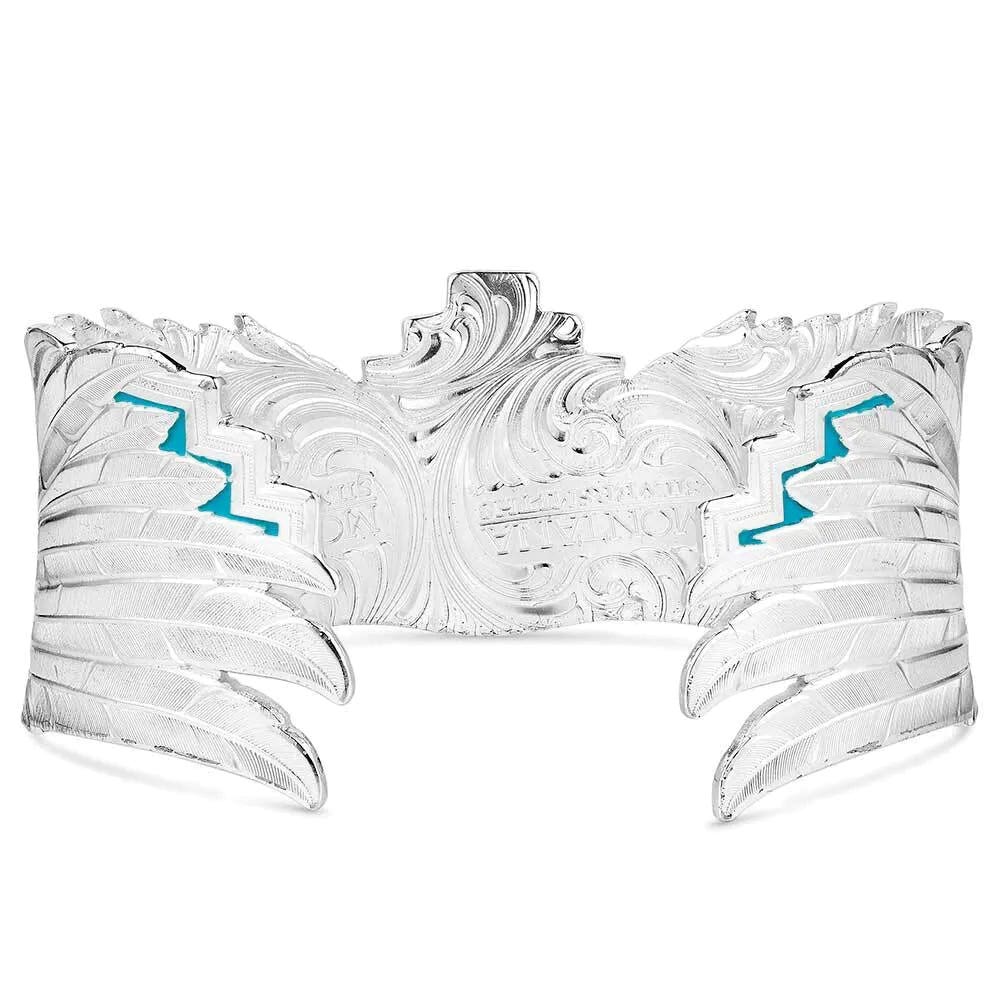 Montana Silversmiths Firefly Lights Bracelet, One-Size, Turquoise, Brass