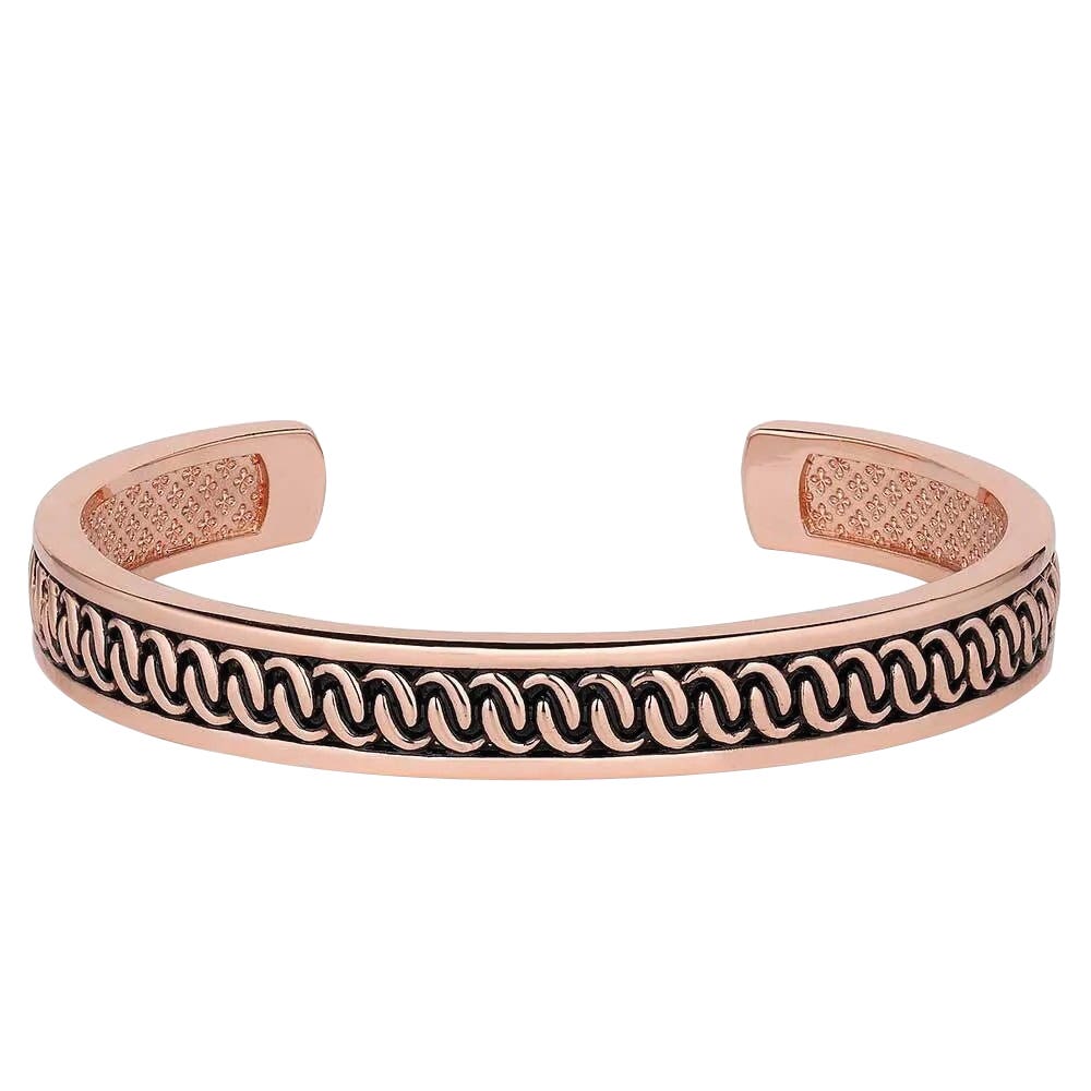 Montana Silversmiths Boynton Canyon Copper Cuff Bracelet, One-Size, Copper