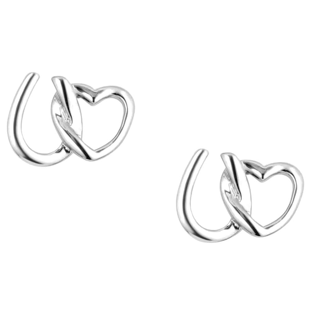 Montana Silversmiths Luck and Love Earrings, Brass/Stainless Steel