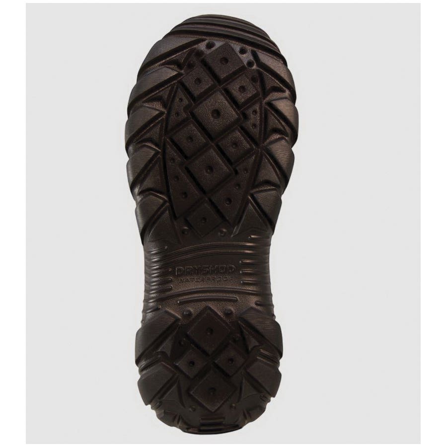 Dryshod Evalusion Series Ankle Boots, 9, Brown/Dark Brown, Rubber Upper, Insulated: Yes
