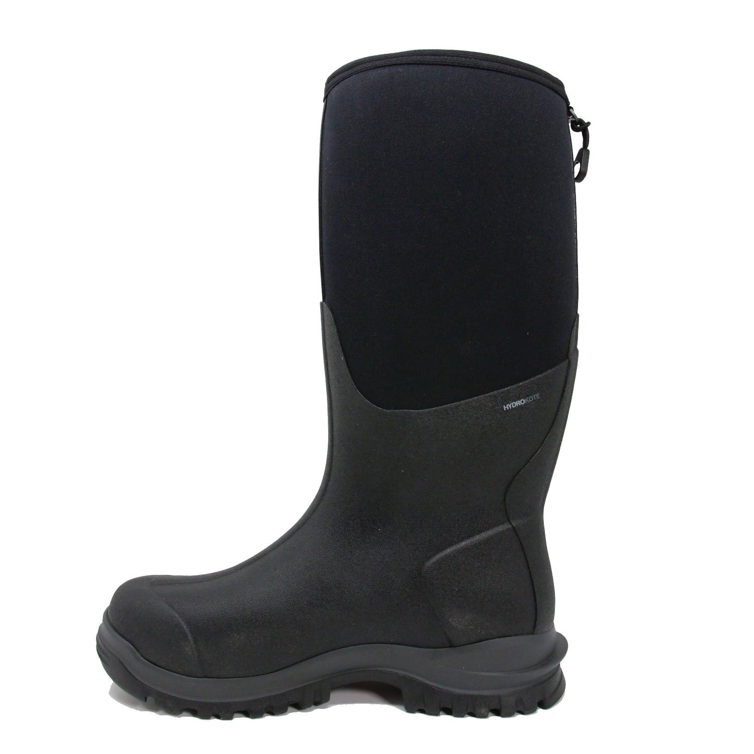 Dryshod West Legend MXT Hi Series Work Boots, 12, Black, Rubber, Insulated: Yes