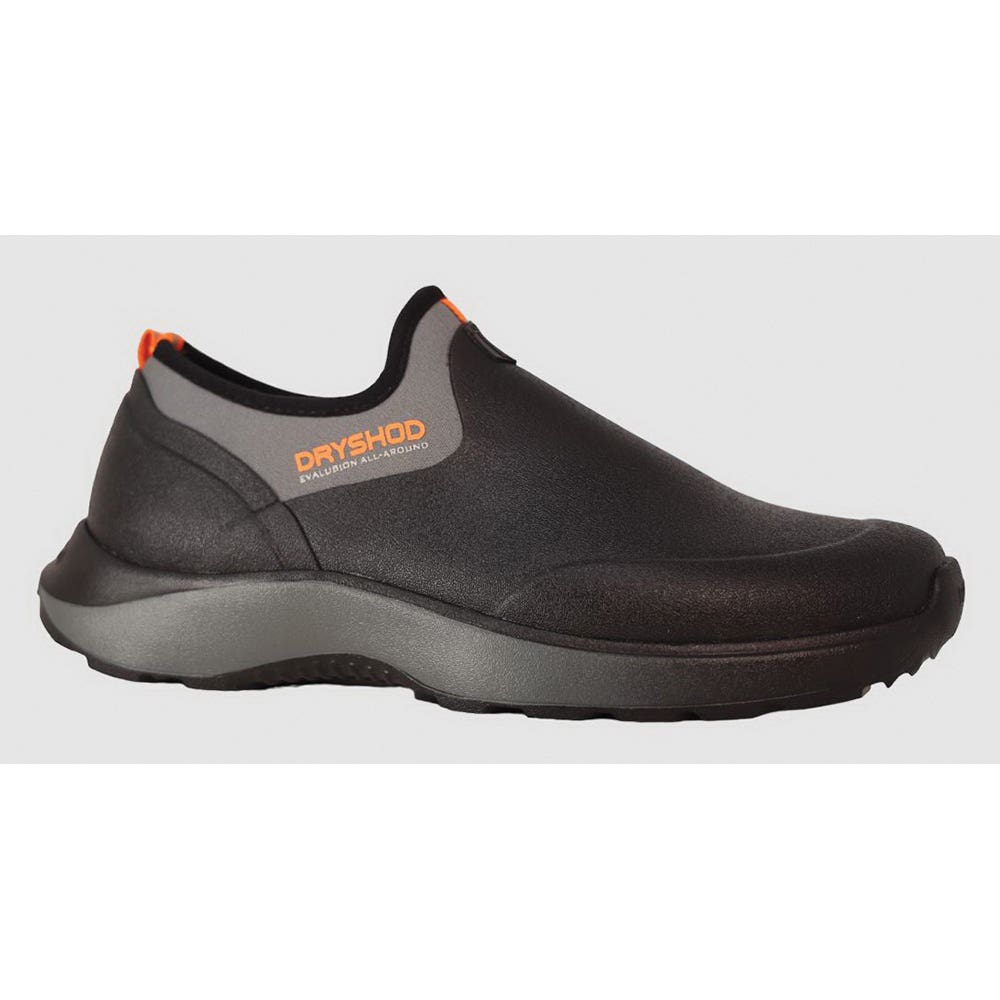 Dryshod Men's Evalusion All-Around Shoes, 11, Black, Rubber Upper, Insulated