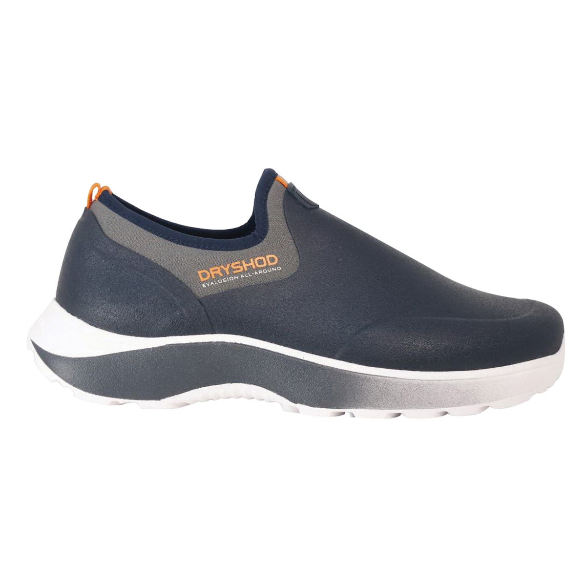 Dryshod Men's Evalusion Series All-Around Shoes, 10.5, Navy, Rubber Upper, Insulated