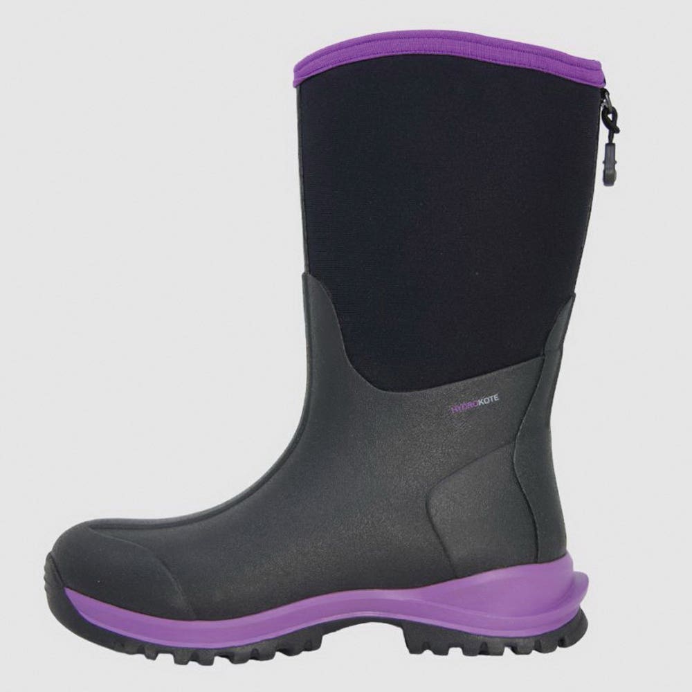 Dryshod Legend MXT Series Mid Boots, 8, Black, Neoprene, Insulated: Yes