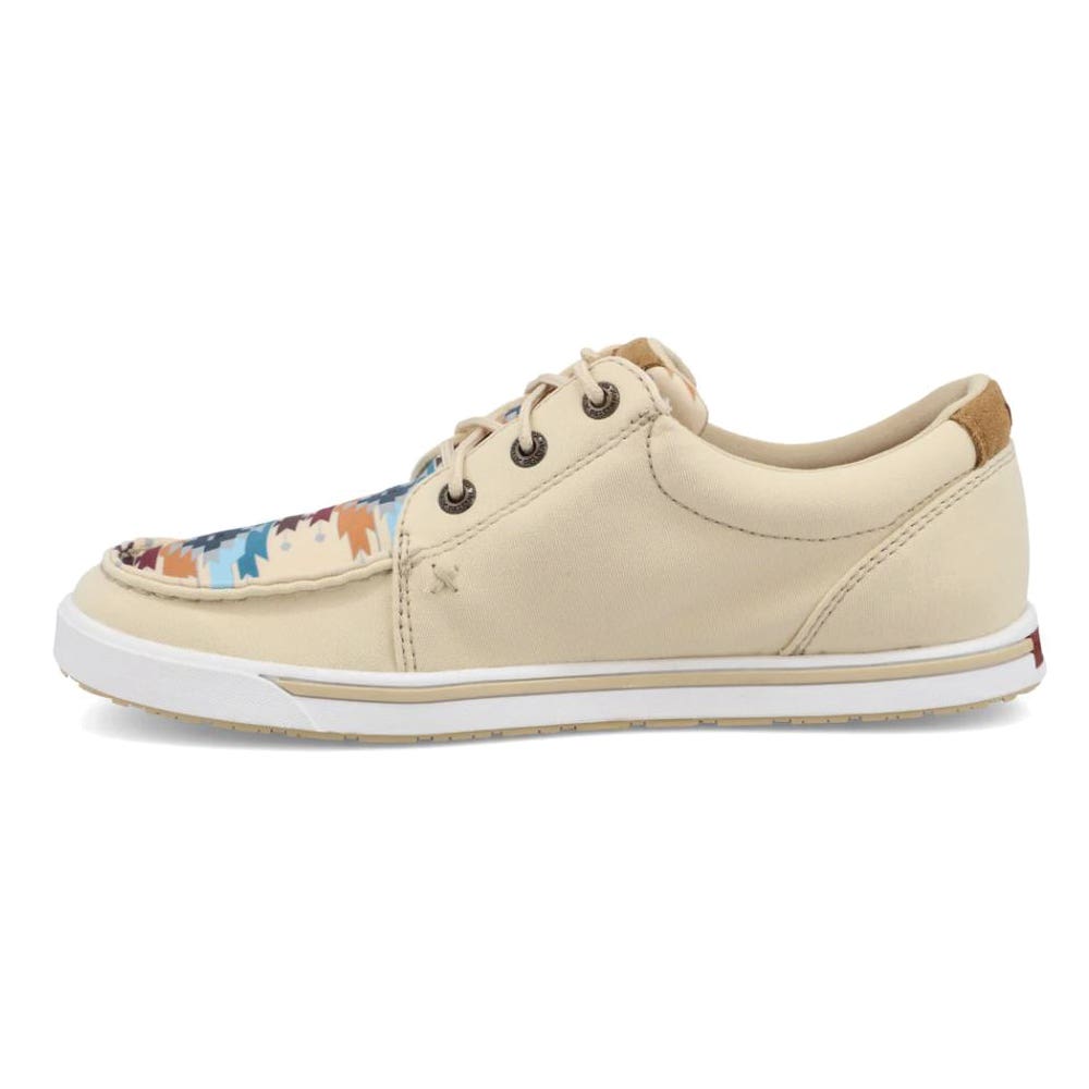 Twisted X Kicks Series WCA0085-10M Shoes, 10, M W, Multi-Color/Wheat, Lace-Up
