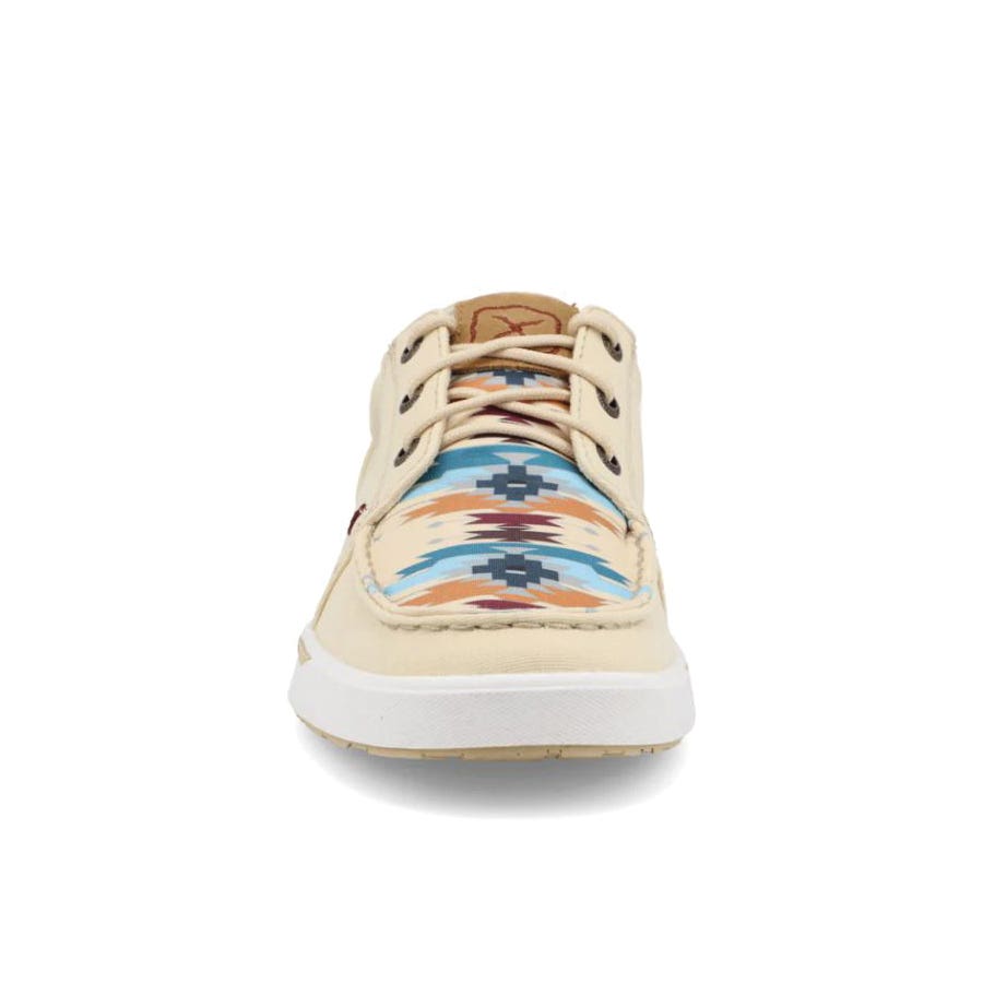 Twisted X Kicks Series WCA0085-7.5M Shoes, 7.5, M W, Multi-Color/Wheat, Lace-Up