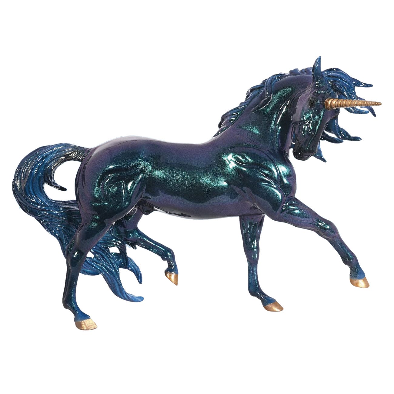 Breyer Horses B-TR-10013 Animal Toy, 8 years and Up, Neptune Unicorn Stallion