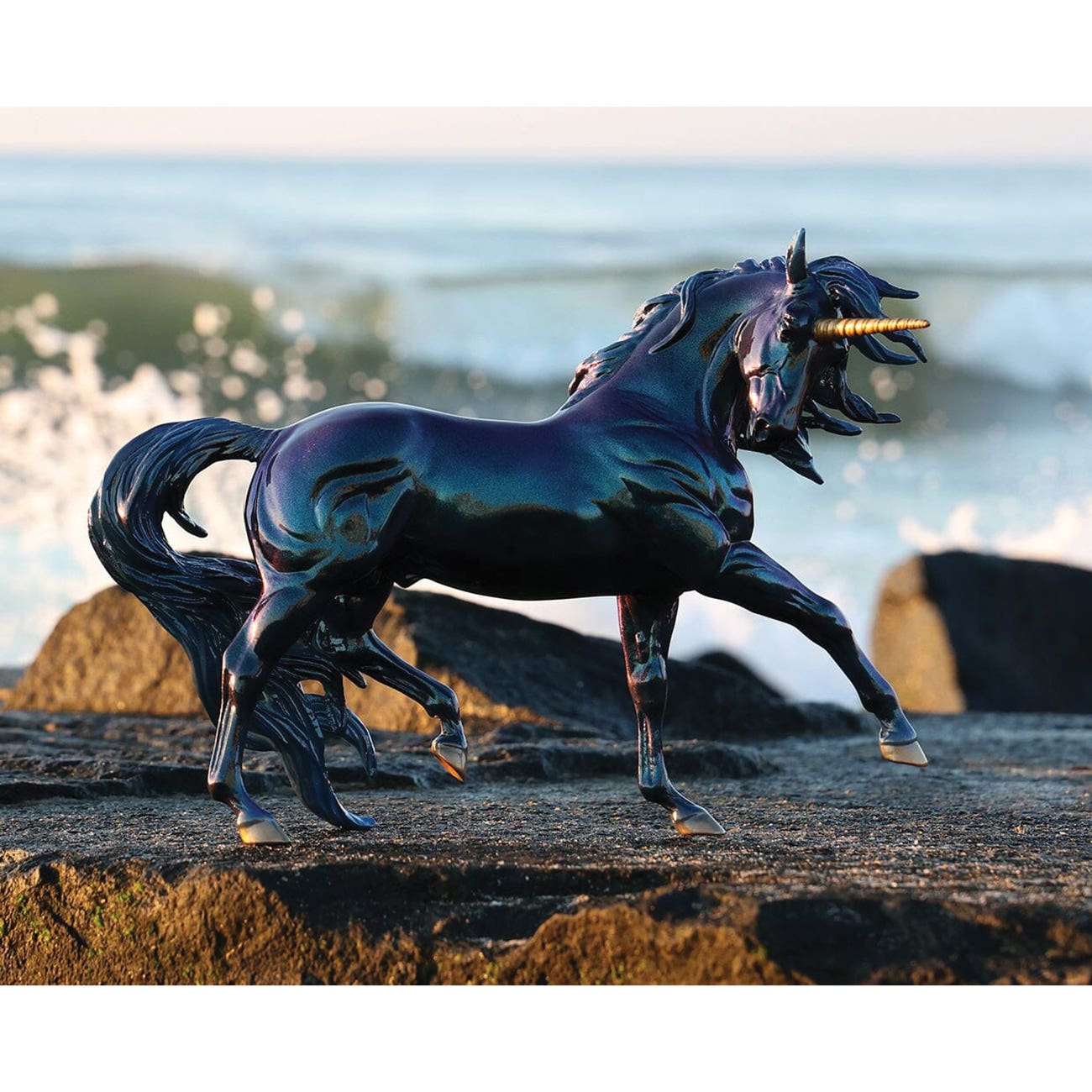 Breyer Horses B-TR-10013 Animal Toy, 8 years and Up, Neptune Unicorn Stallion
