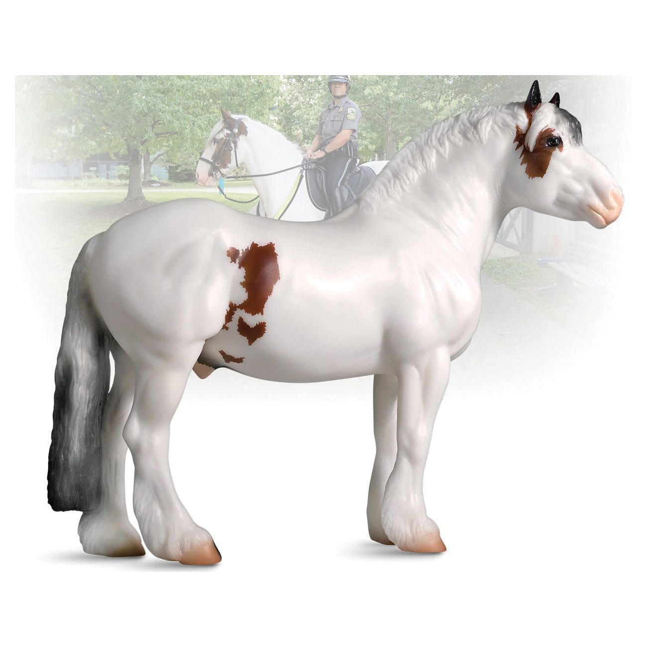 Breyer Horses 1884 Hytyme Legend Toy, Mounted Police Horse, 8 years and Up