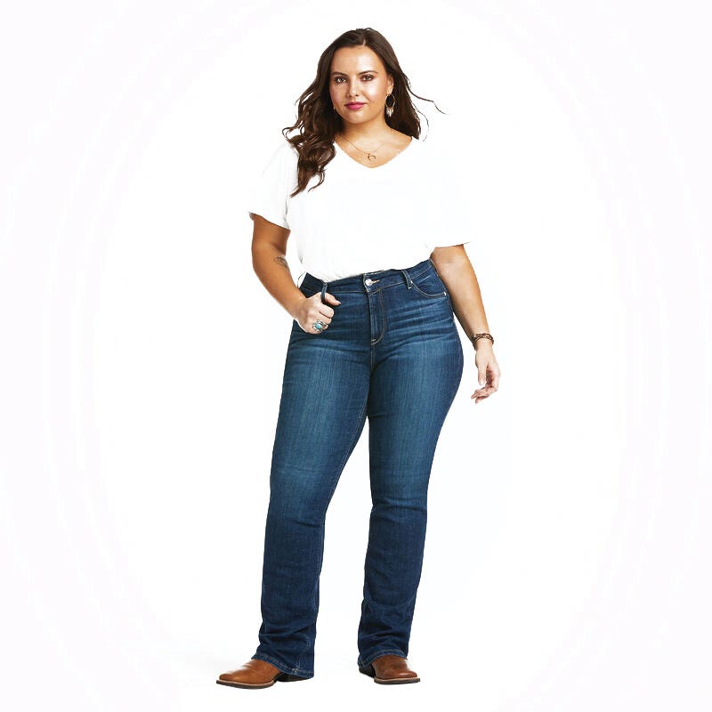 Ariat Women's R.E.A.L. Perfect Rise Abby Straight Jean, 18 WR