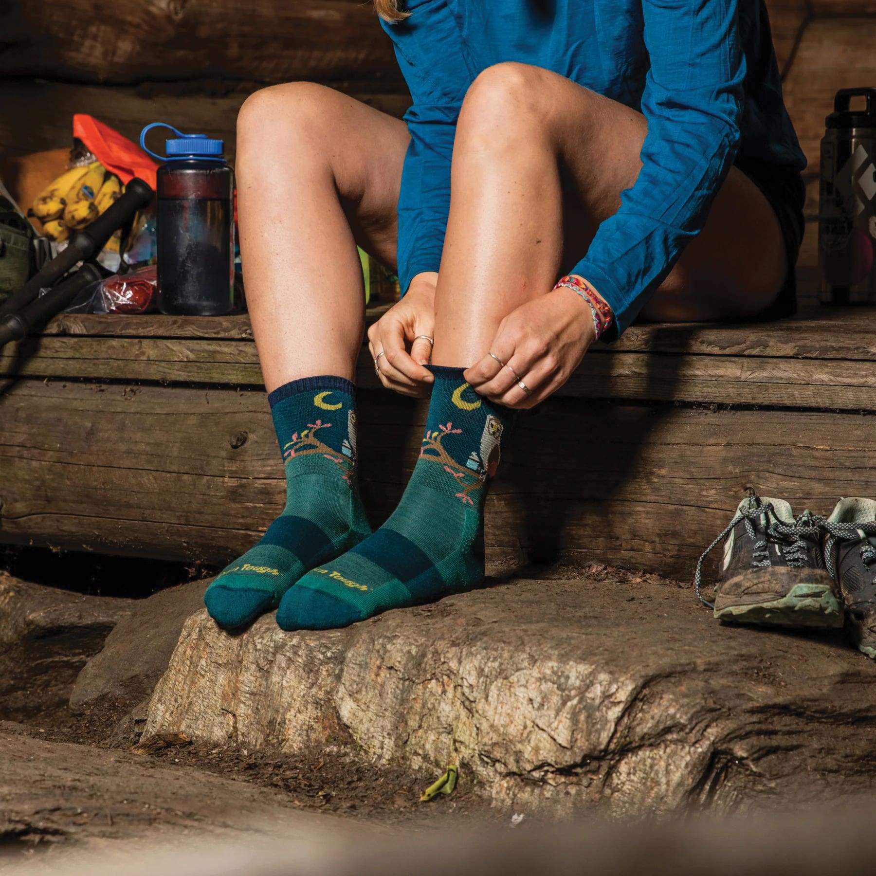 Darn Tough Women's Critter Club Micro Crew Lightweight Hiking Sock - 921015