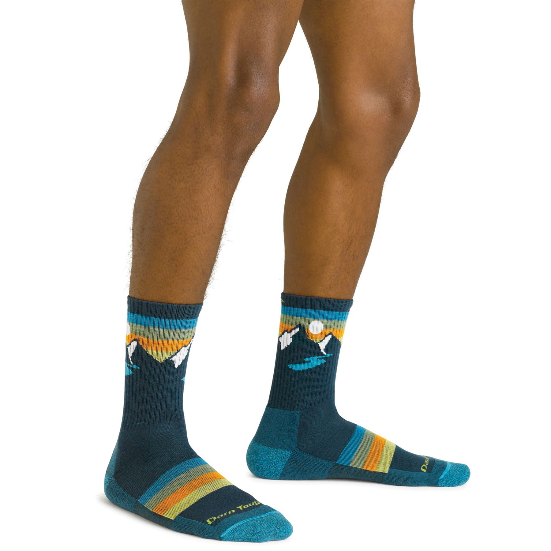 Darn Tough Men's Sunset Ridge Micro Crew Lightweight Hiking Sock - 921102