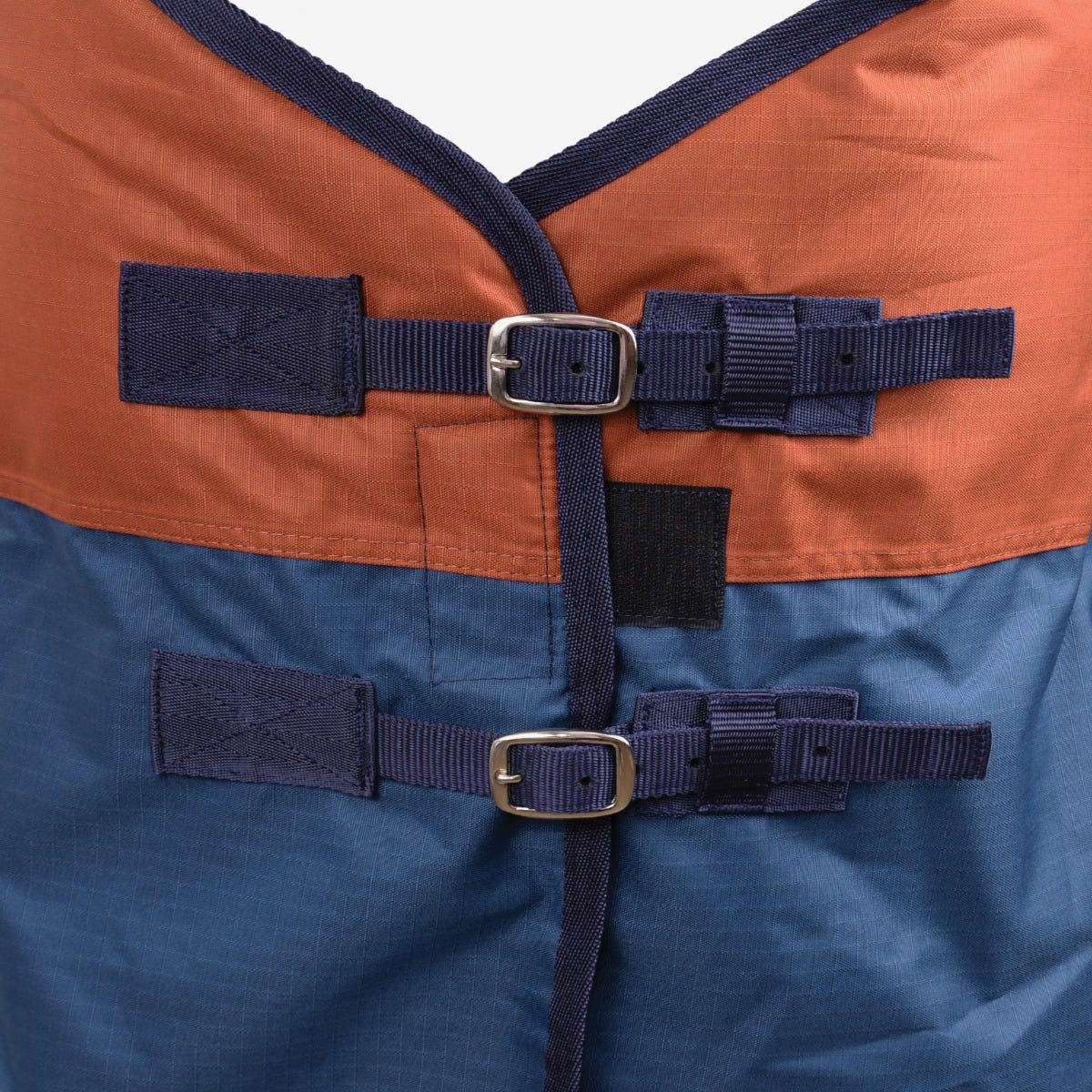 Reinsman Classic Series H101-81-RT Turnout Winter Blanket, Blue/Rust