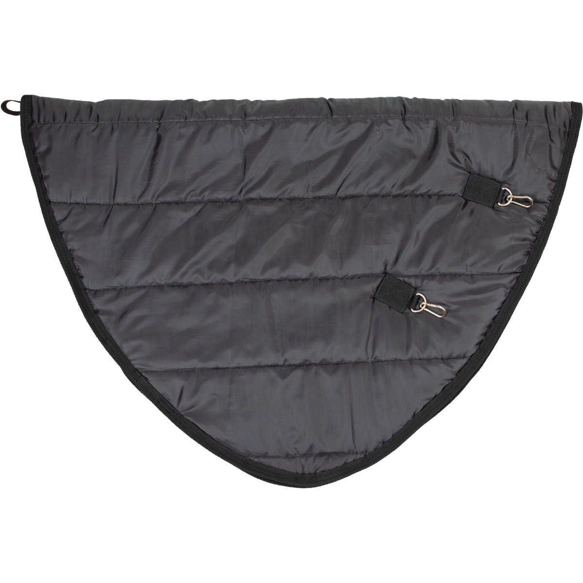 Reinsman N1PW-SM-GB Winter Neck Cover, S, Black/Gray