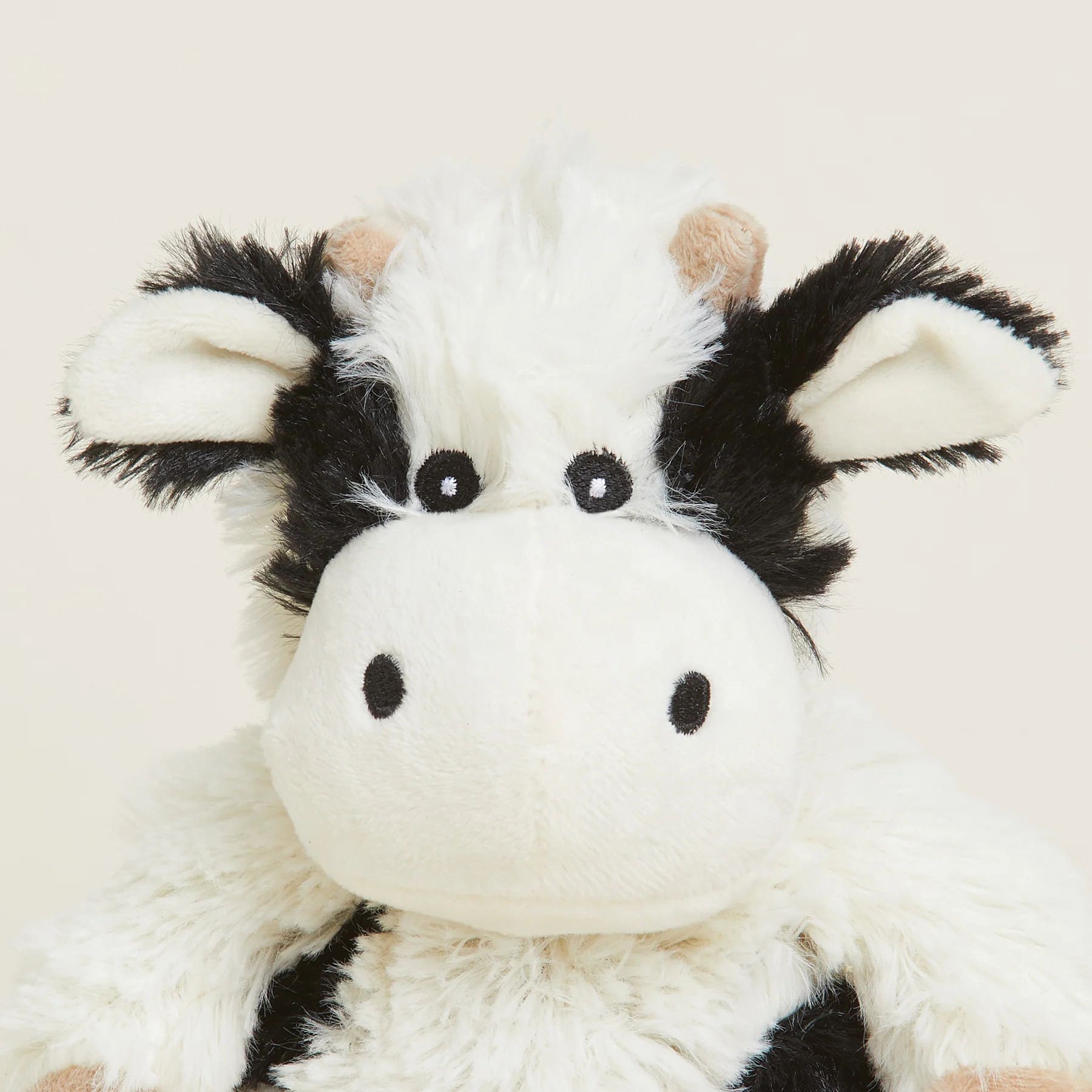 Warmies Junior Black and White Cow
