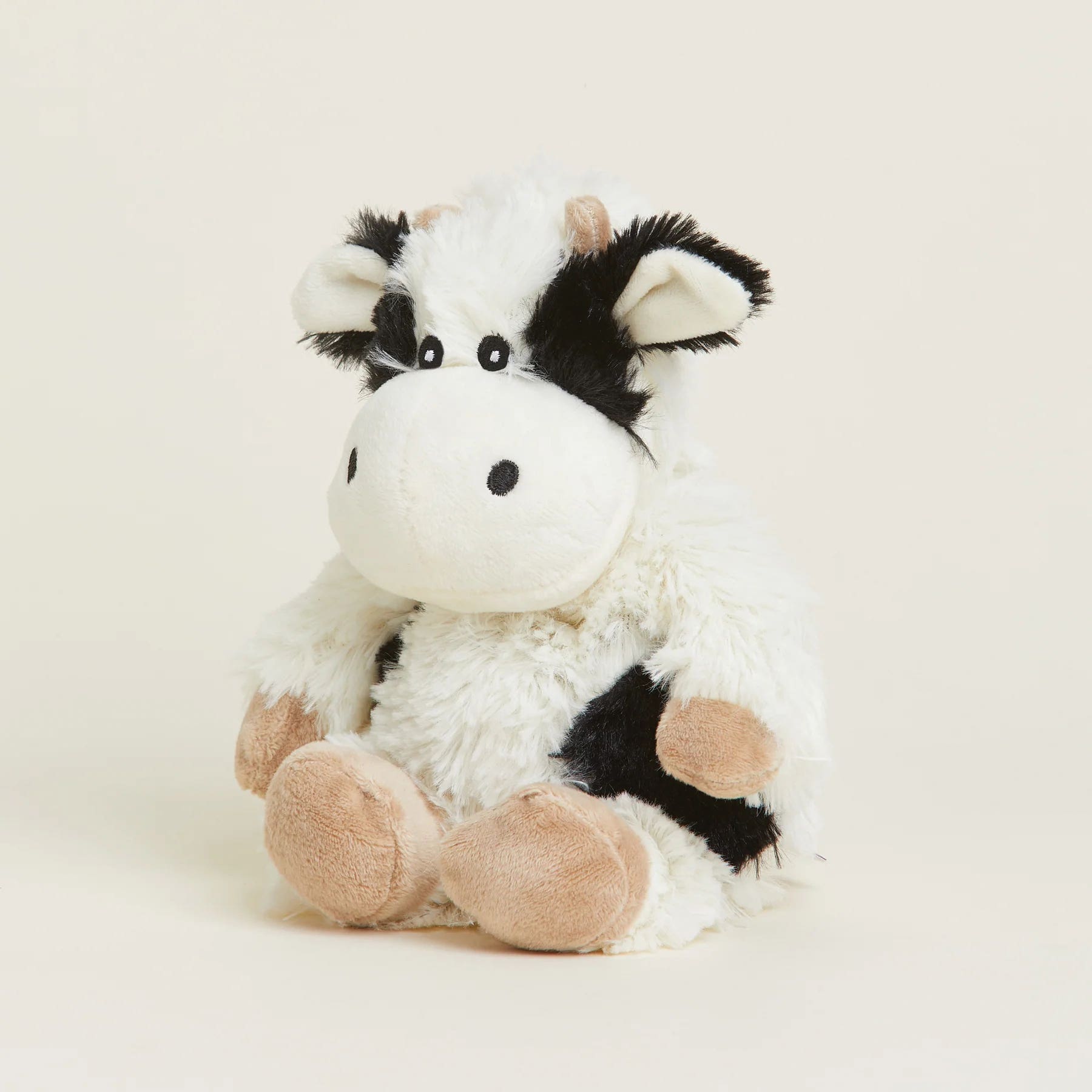 Warmies Junior Black and White Cow