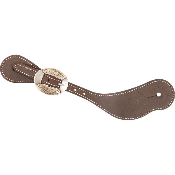 Martin Saddlery SSCCHROCN Spur Strap with Canyon Buckle, One-Size, Cowboy, Leather, Chocolate