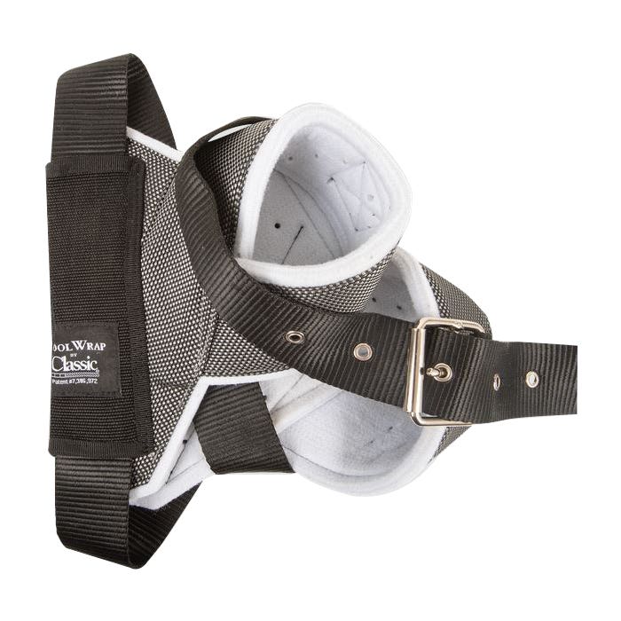 Classic Equine Clear Vision HORNWRAP24GYBKS Cool Wrap Horn Wrap, One-Size, Black/Gray