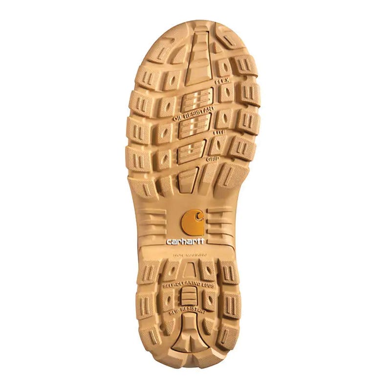 Carhartt Men's Rugged Flex® Waterproof 6" Composite Toe Work Boot, 12, M W, Wheat