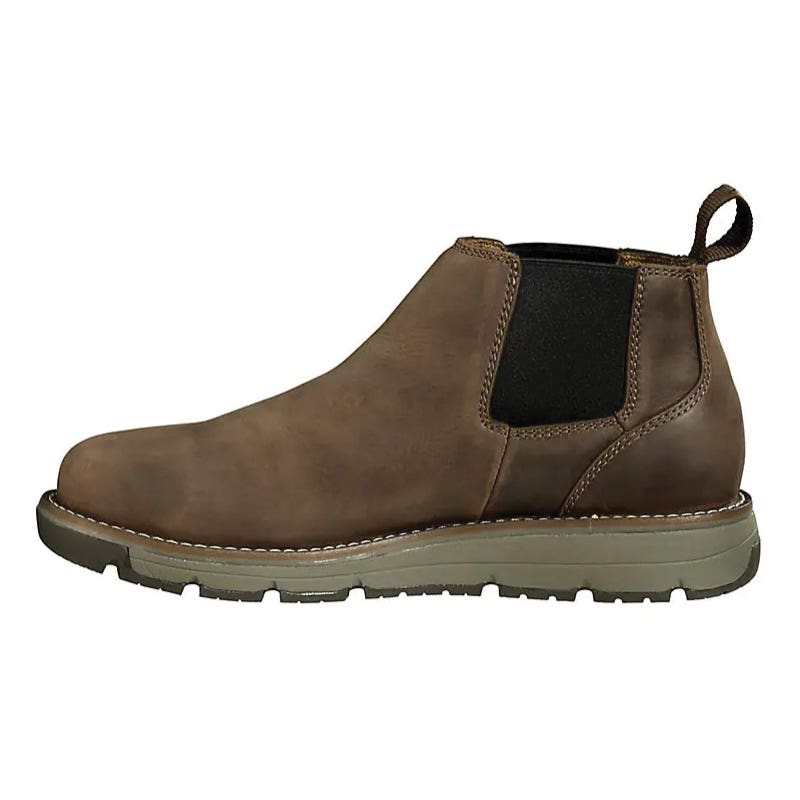 Carhartt Millbrook Series Work Boots, 8, W, Dark Brown, Leather