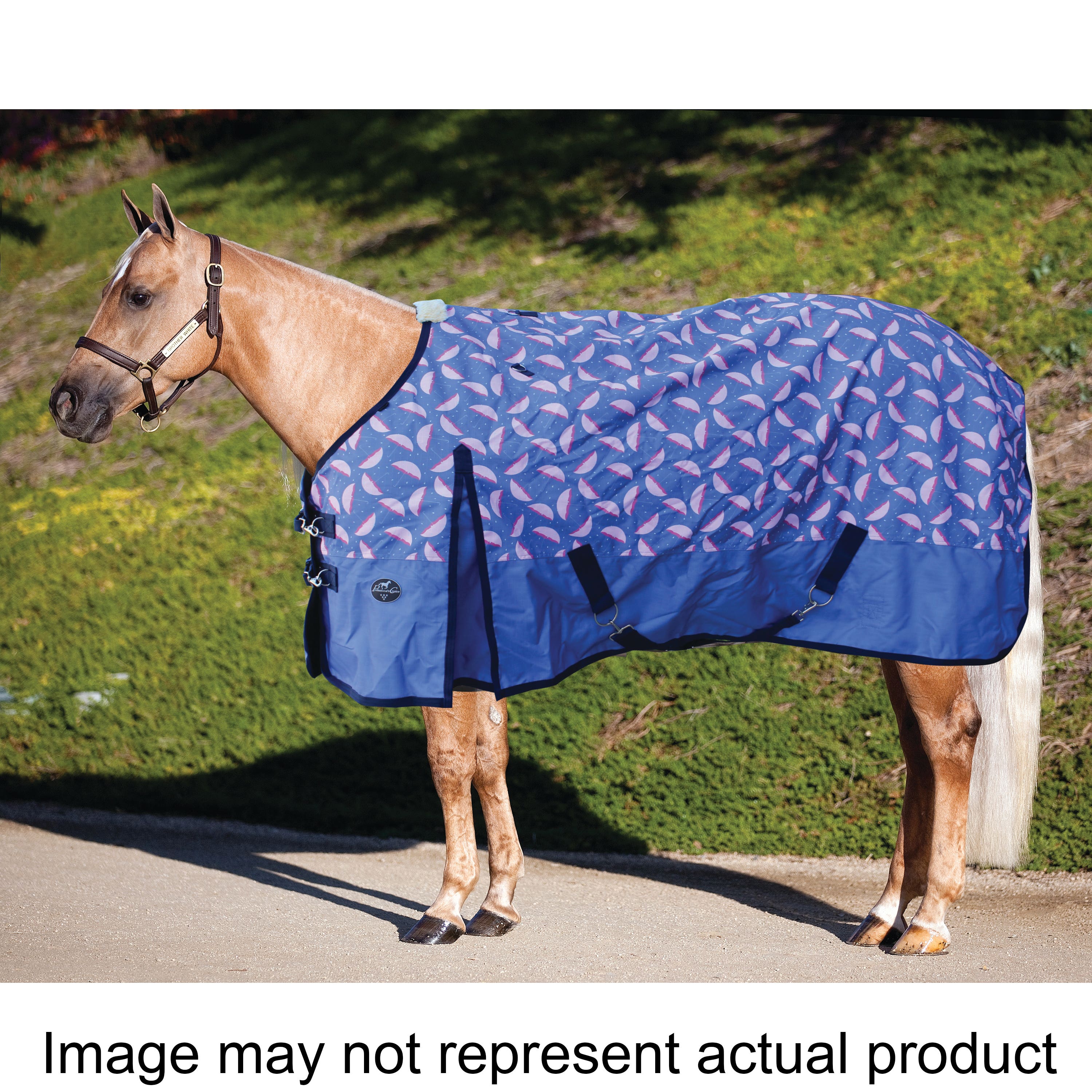 Professional's Choice PCRS38-RCD Rain Sheet, 38 in, Rubber, Blue