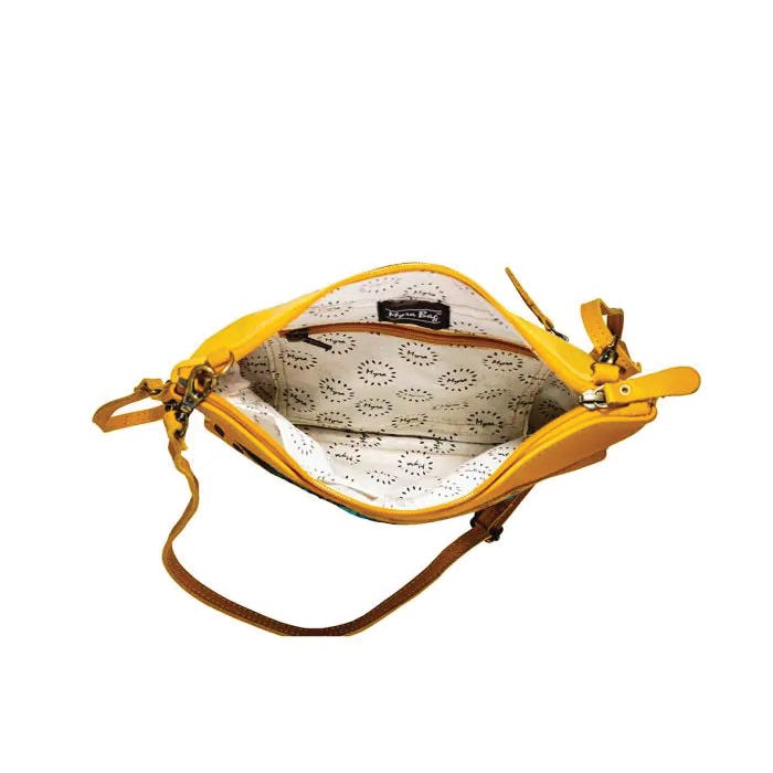 Myra Bag Sunridge Basin Series Cross Body Bag, S, Zipper, Sunflower Yellow