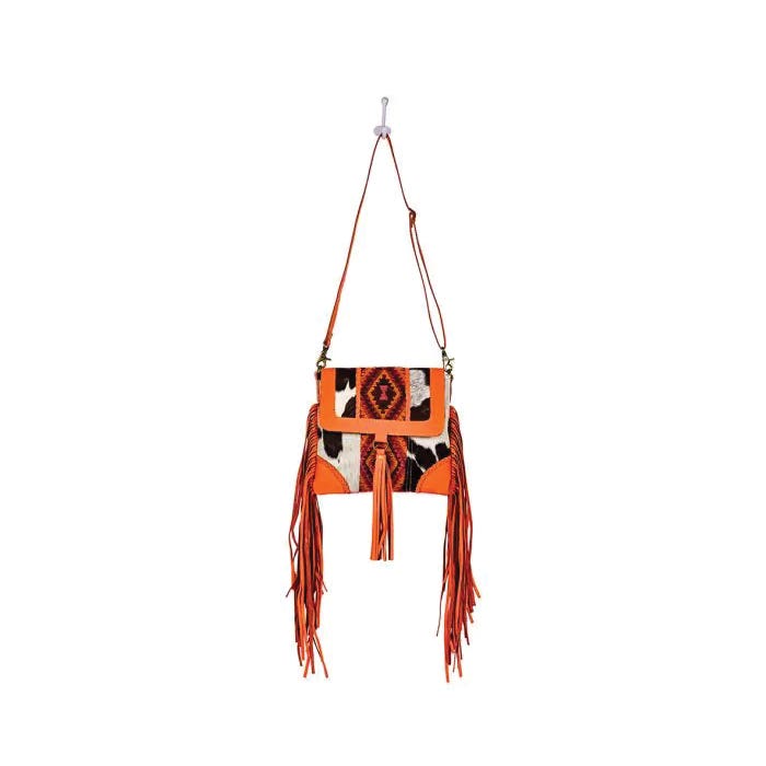 Myra Bag Tonga Ridge Series Bag, Zipper, Orange/Pink