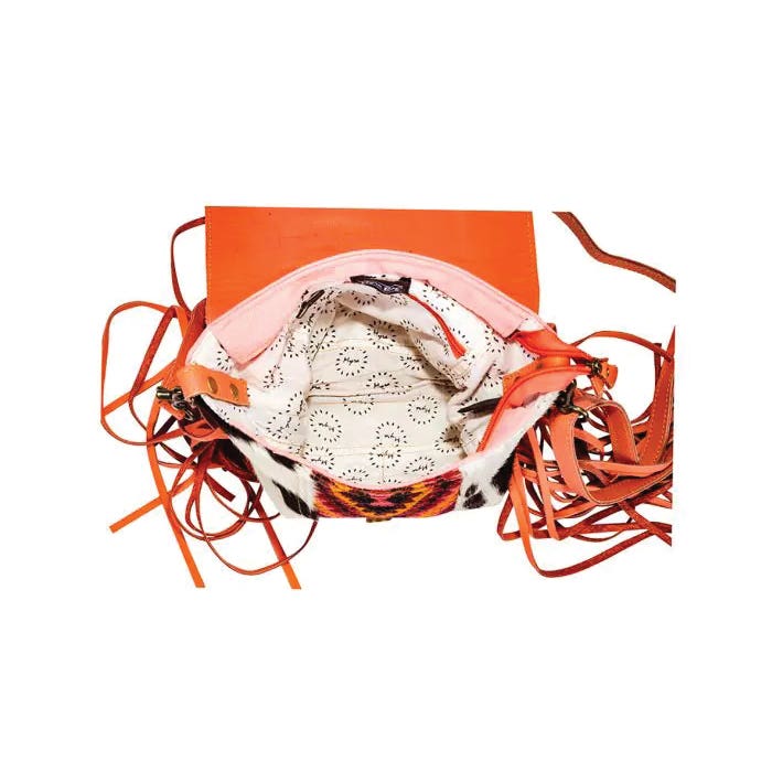 Myra Bag Tonga Ridge Series Bag, Zipper, Orange/Pink