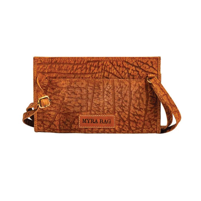 Myra Bag West Station Series Bag, Snap, Caramel