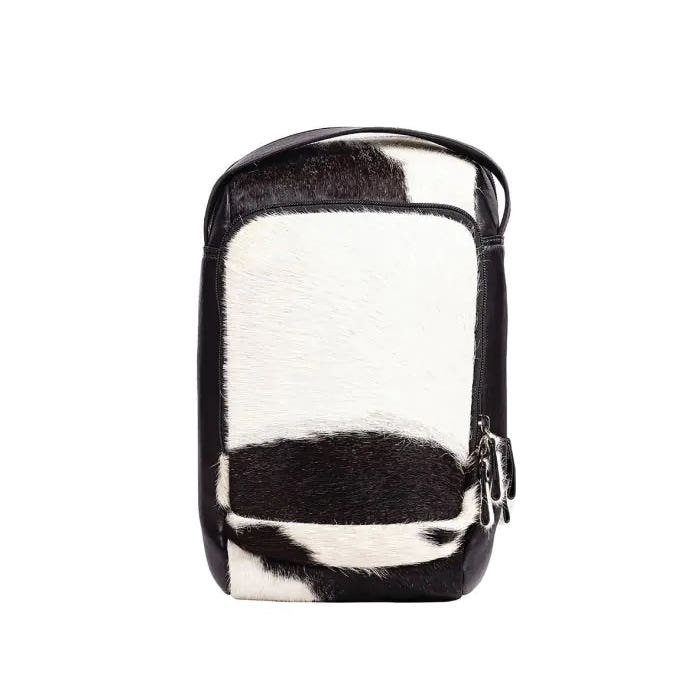 Myra Bag Carlisle Bluff Series Fanny Bag Pack, Zipper, Ebony