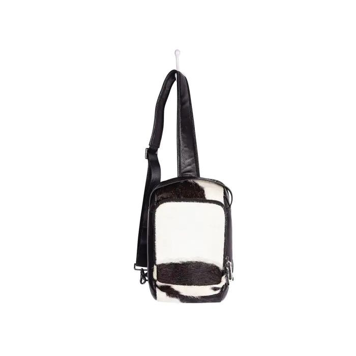 Myra Bag Tanika Series Pouch, Blossoms, Zipper, Deep Violet/Sunrise Yellow