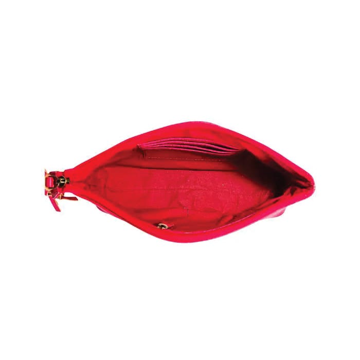 Myra Bag Clarendon Series Pouch, Zipper, Red