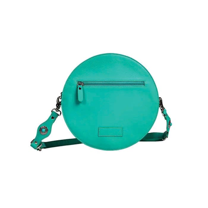 Myra Bag Cimarron Bluff Series Bag, Zipper, Turquoise