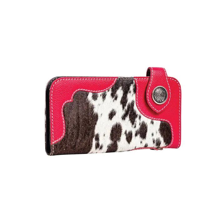 Myra Bag Elkerson Ridge Series Wallet, Snap, Red